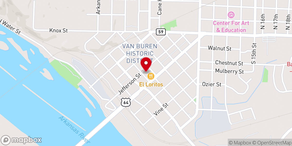Map showing location of RefugeVB