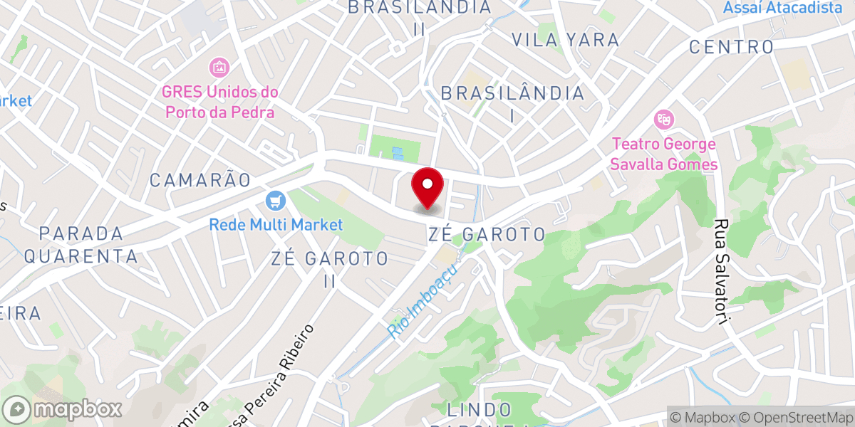 Map showing location of Igreja Presbiteriana de São Gonçalo