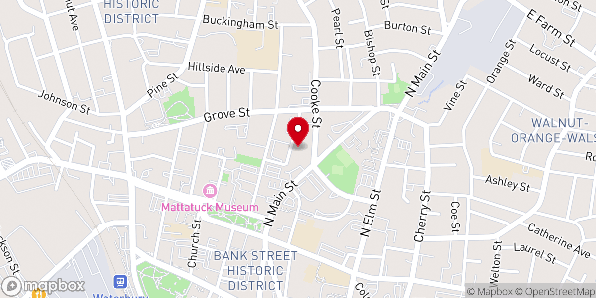 Map showing location of Alpha & Omega Ministries