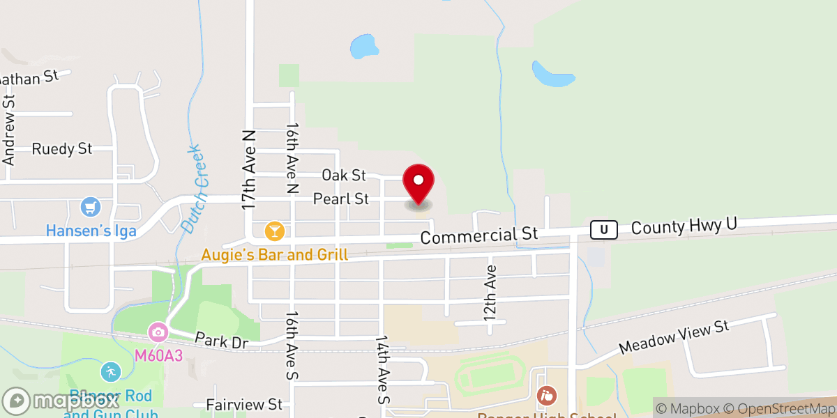 Map showing location of St Paul's Lutheran School