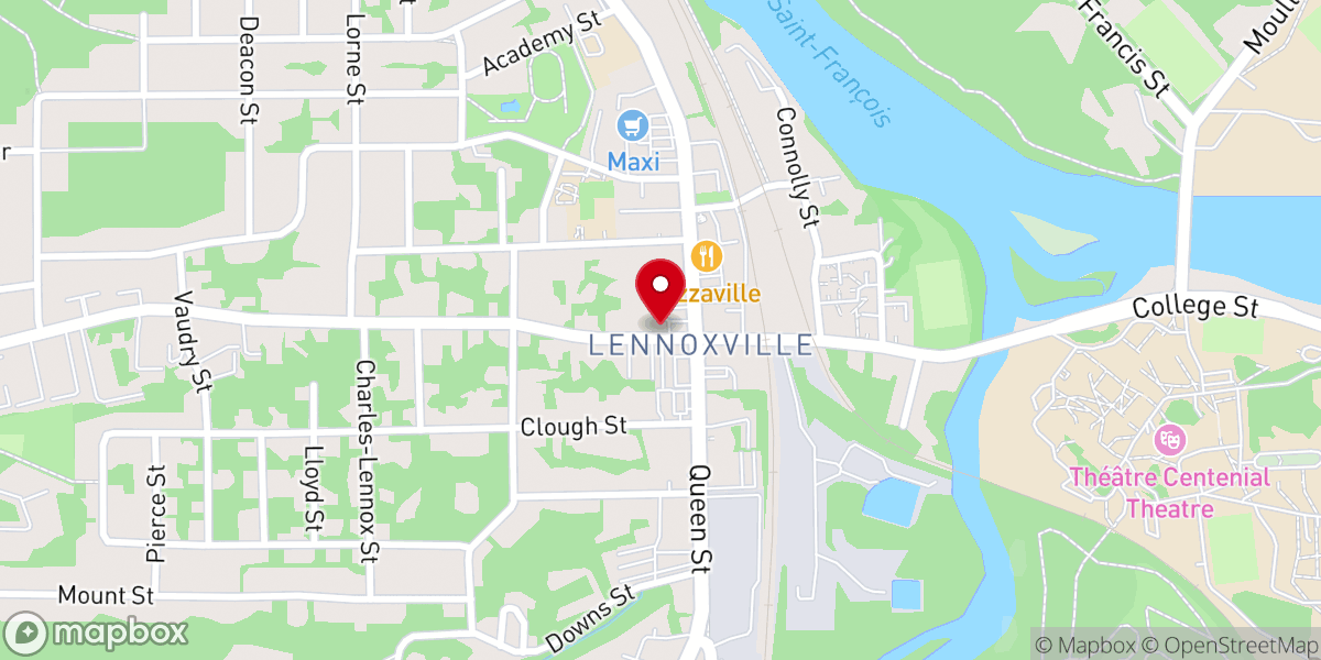 Map showing location of Ascot Masonic Lodge