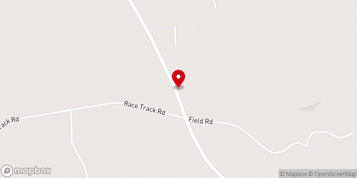 Map showing location of Midway United Methodist Church