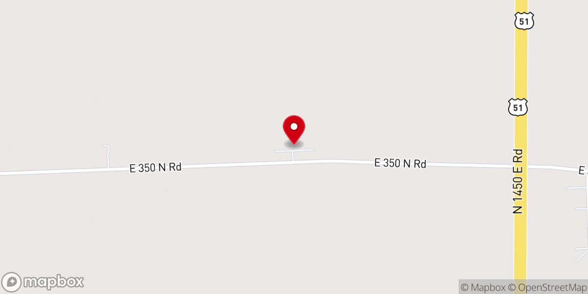 Map showing location of New Horizon Christian Church