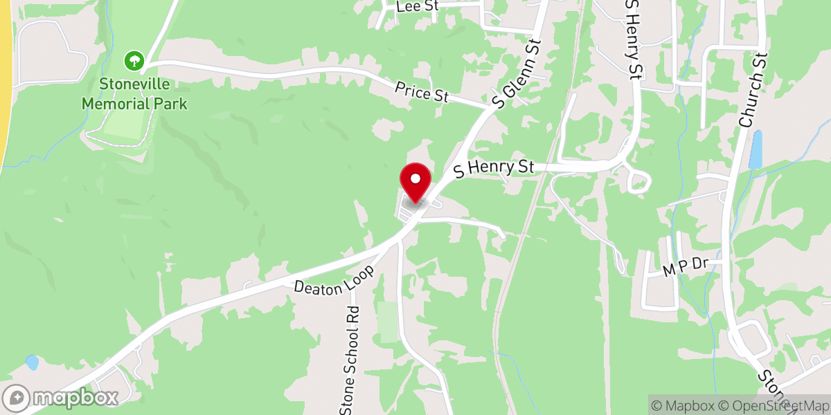 Map showing location of Sharon Missionary Baptist Church