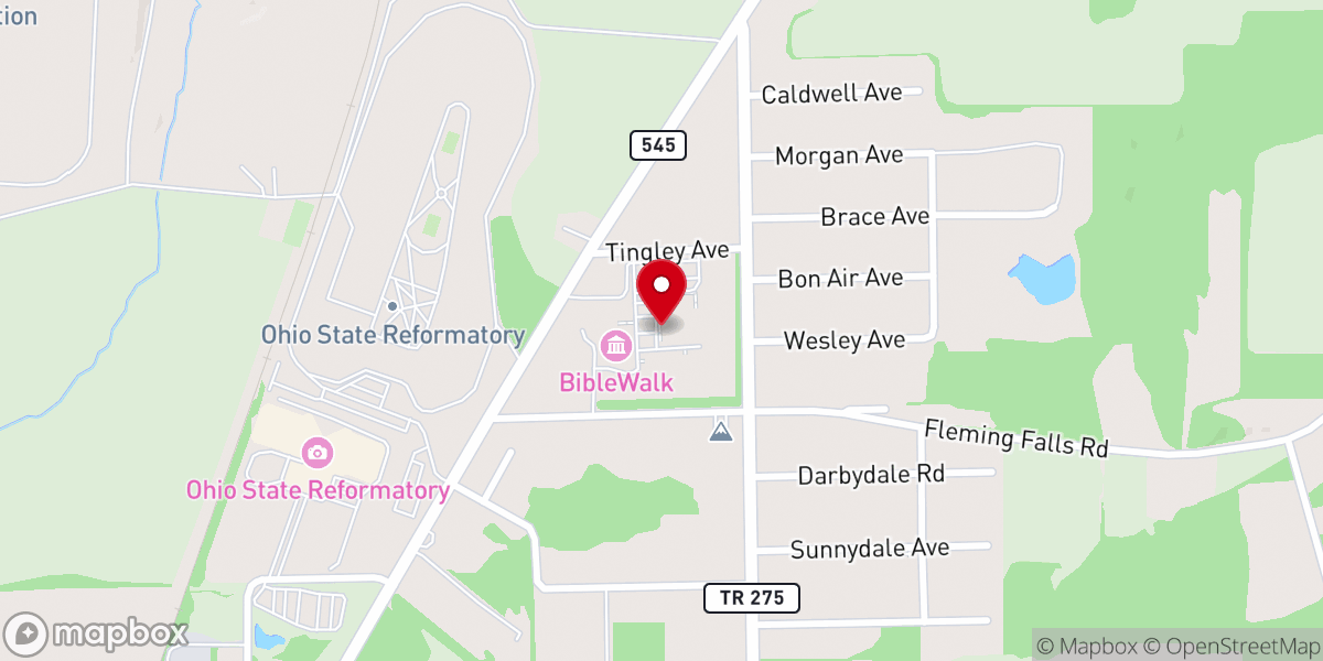 Map showing location of Diamond Hill Cathedral