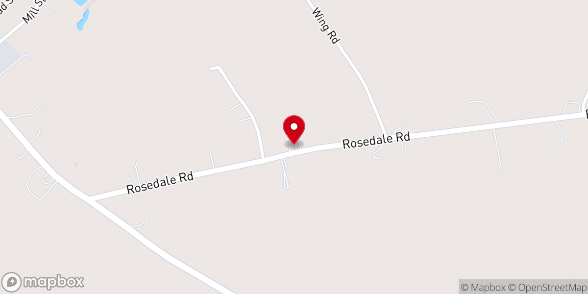 Map showing location of New Life Ministries Church