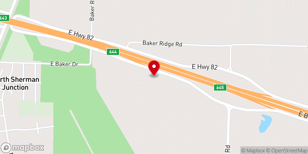 Map showing location of Family of Faith