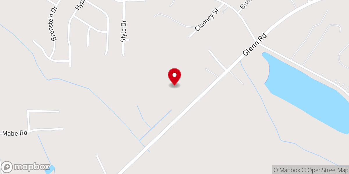 Map showing location of Lena Patterson Grave Site