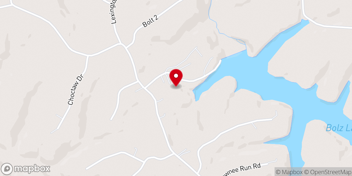 Map showing location of Grant County Church of Christ Inc