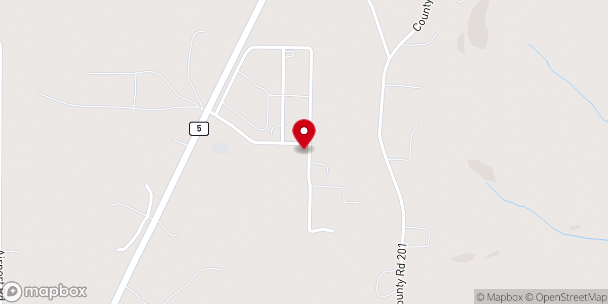 Map showing location of Ava SDA Community Service Center