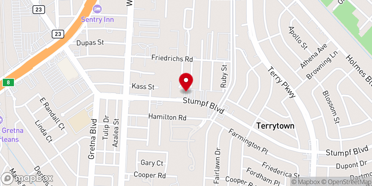 Map showing location of Church of God Ministries International