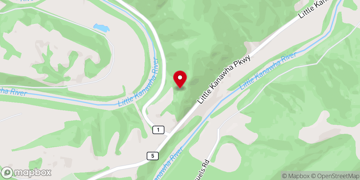 Map showing location of Sweet Song Ministries