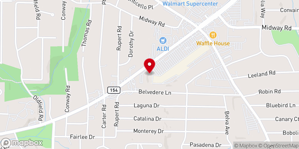 Map showing location of Resonate Church