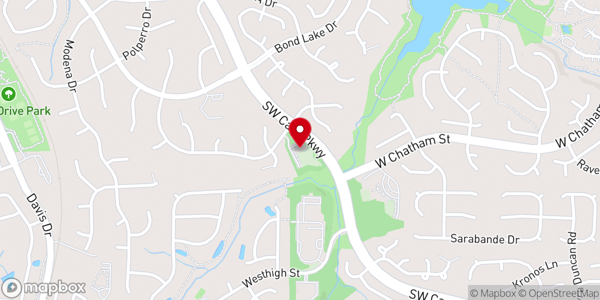 Map showing location of Covenant Christian Church