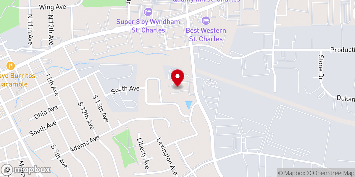 Map showing location of Maranatha House of Prayer - Church