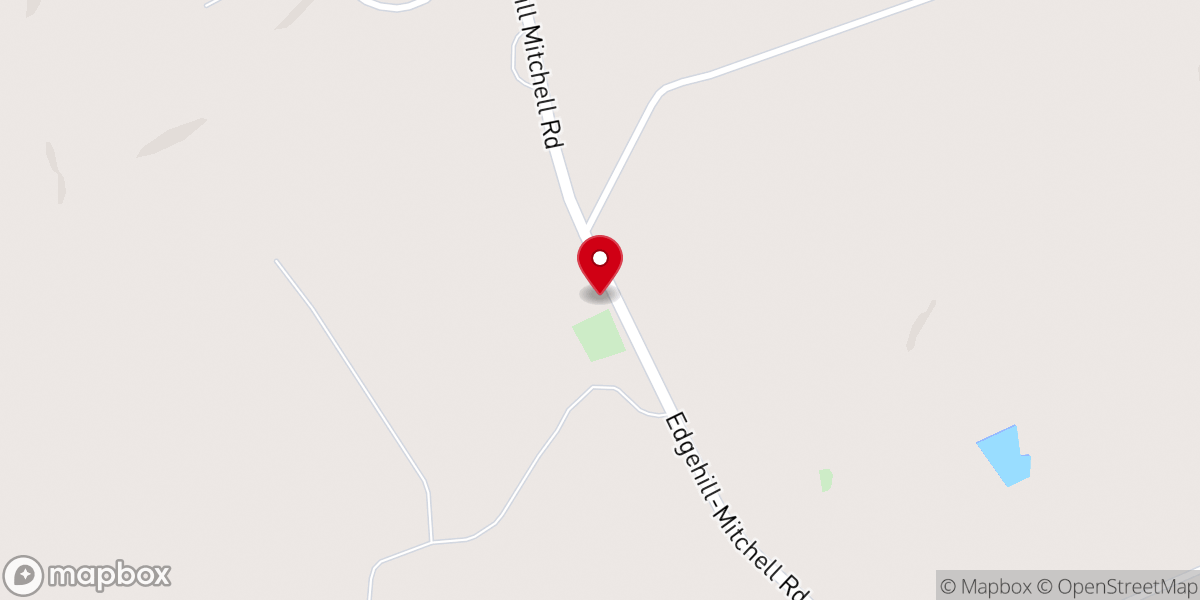 Map showing location of Mount Zion Congregational Meth. Church