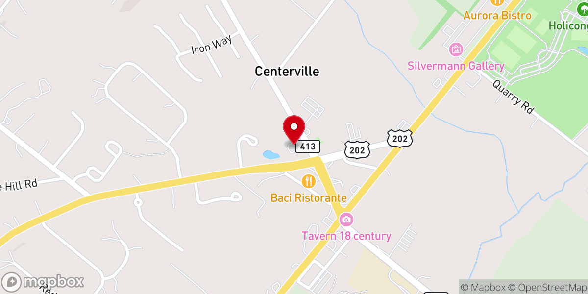 Map showing location of Lighthouse Baptist Church