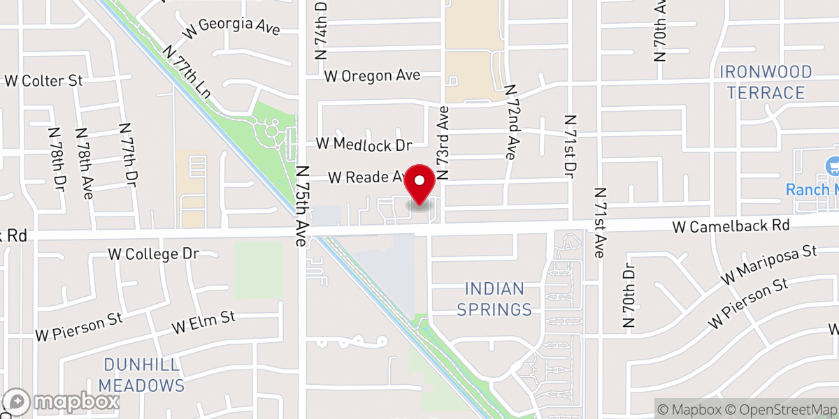 Map showing location of Amazing Grace Christian Church