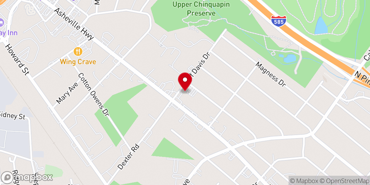 Map showing location of Summit Church - Spartanburg Campus