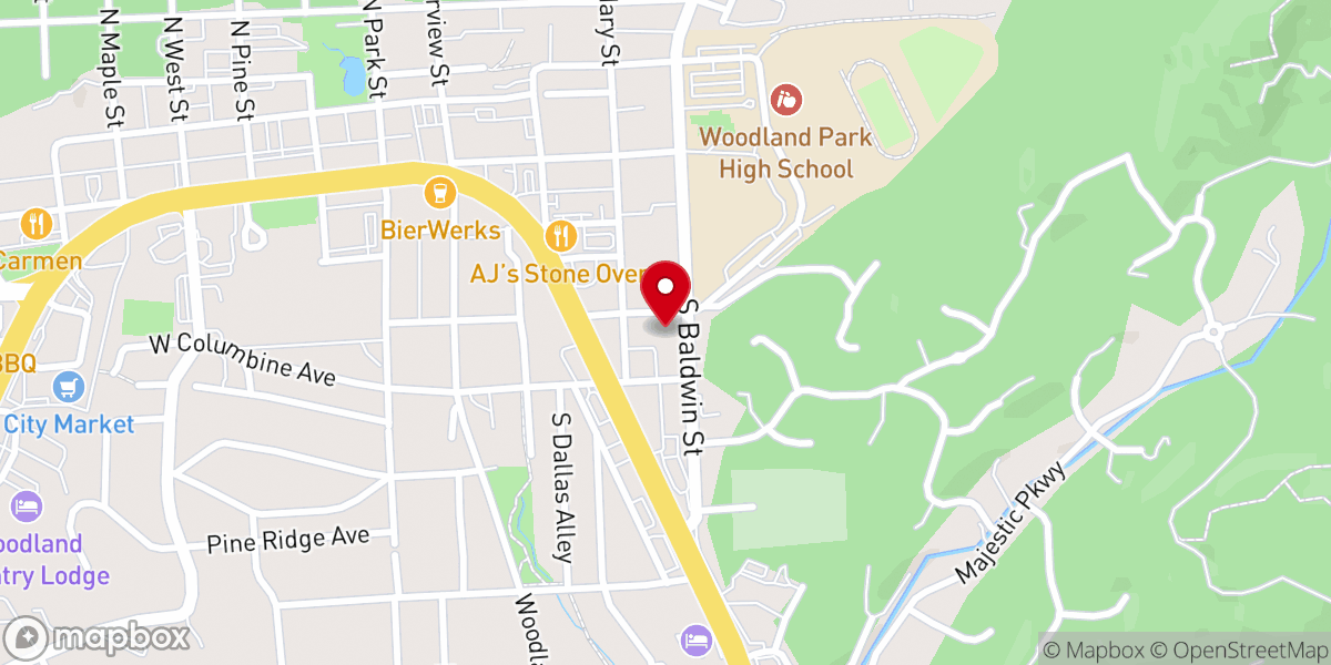 Map showing location of The Little Baby Station