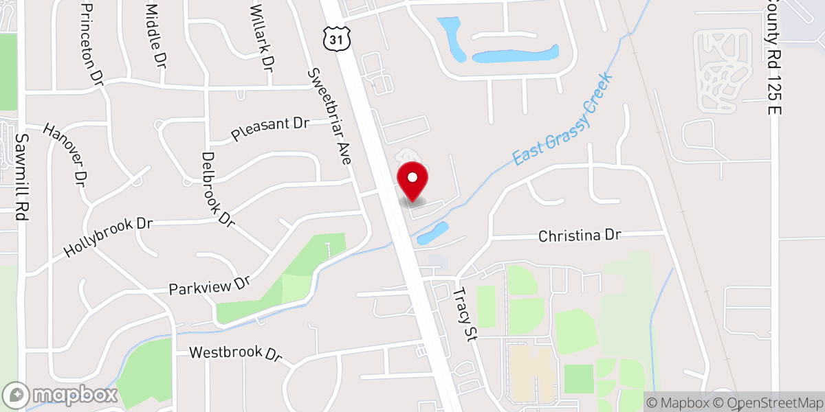 Map showing location of Rascal's Fun Zone