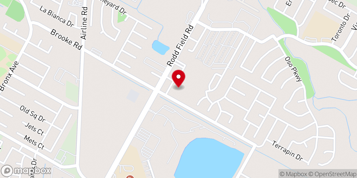 Map showing location of Bridgeway Church