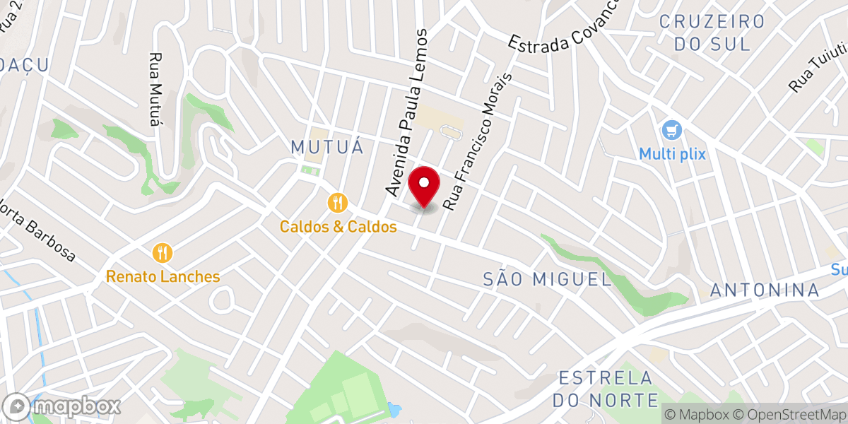Map showing location of Igreja Evangélica Assembleia de Deus do Mutuá