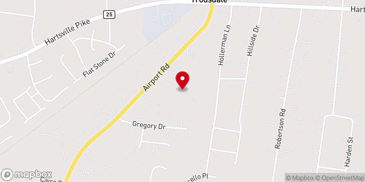 Map showing location of The Warehouse Fellowship
