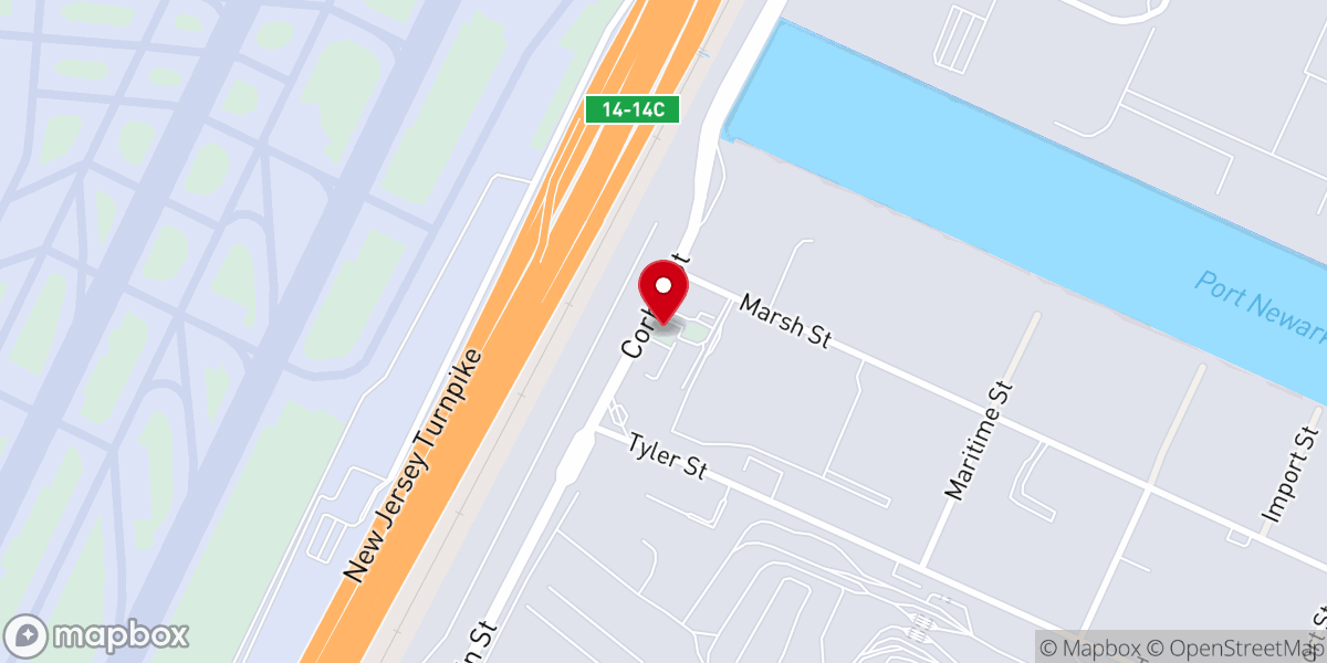 Map showing location of Stella Maris Chapel