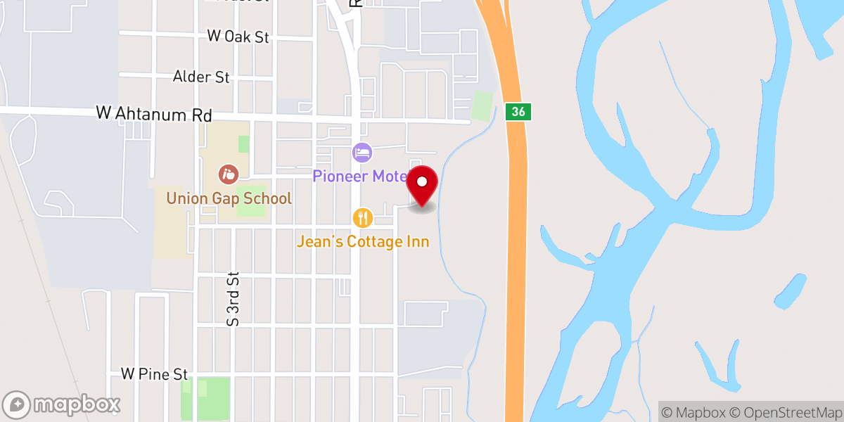 Map showing location of Spring Creek Homestead