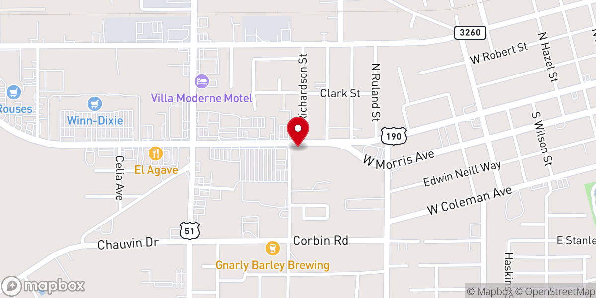 Map showing location of Our Chapel Services