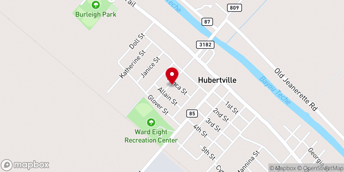 Map showing location of Jubilee Nation Ministries