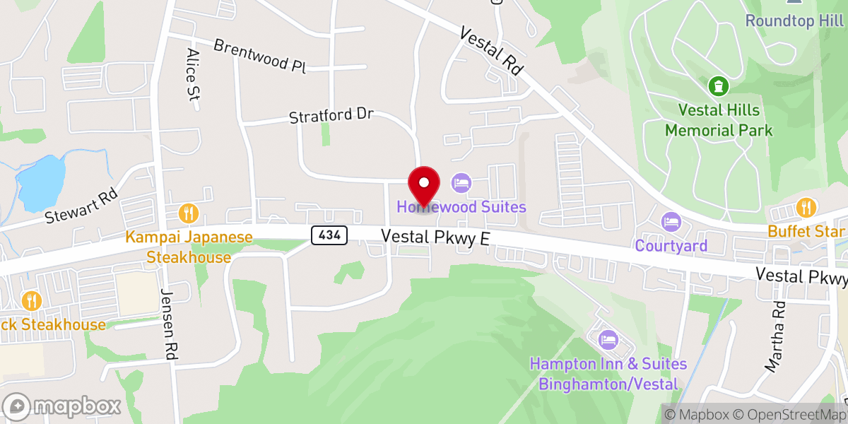Map showing location of Foundation Church