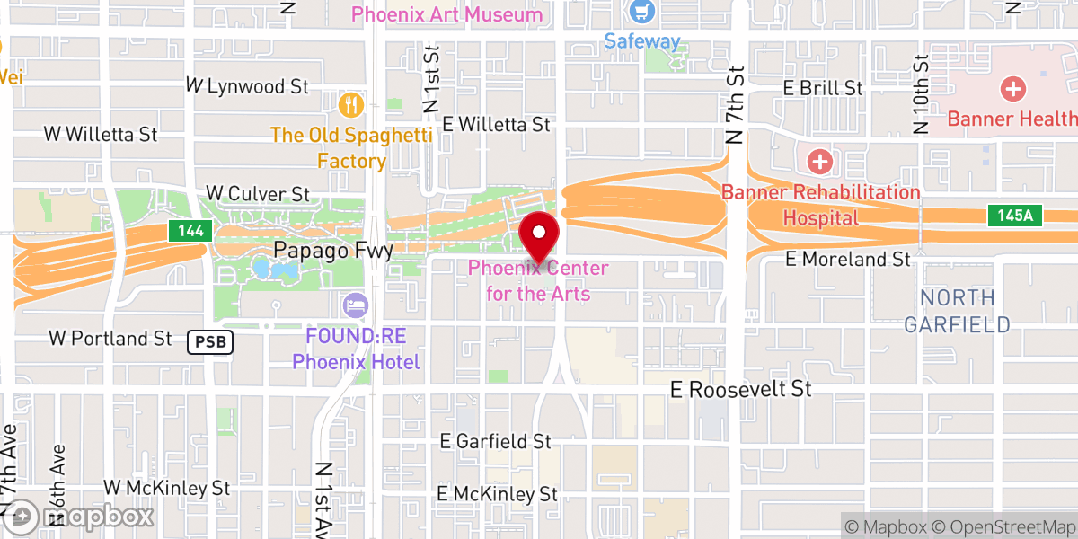 Map showing location of Grace Lutheran Church