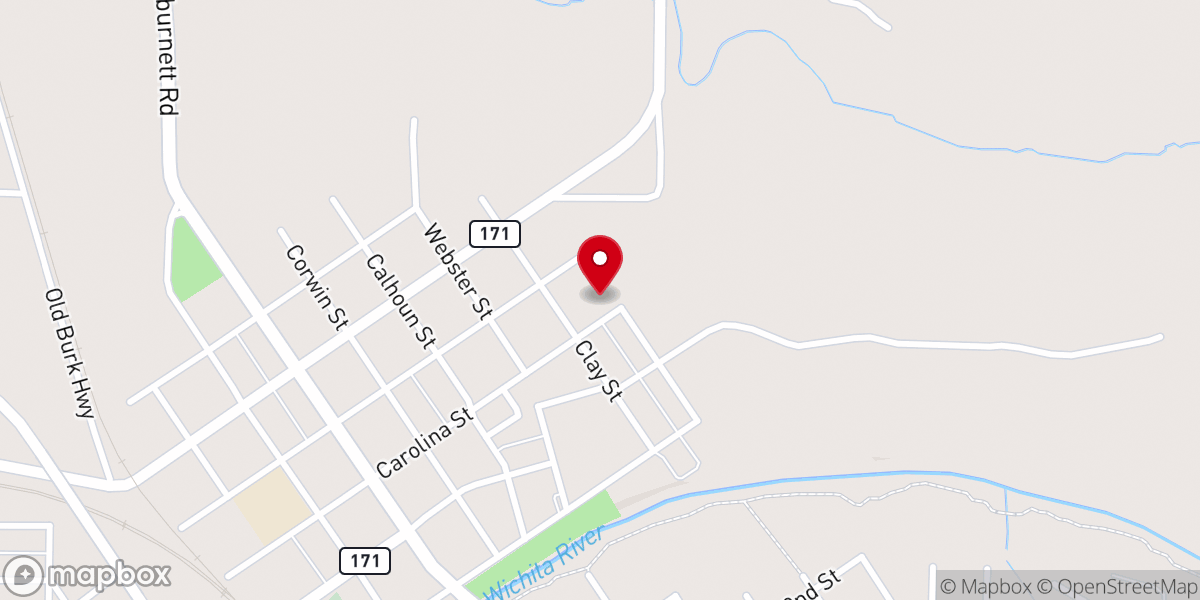 Map showing location of Church of Purpose