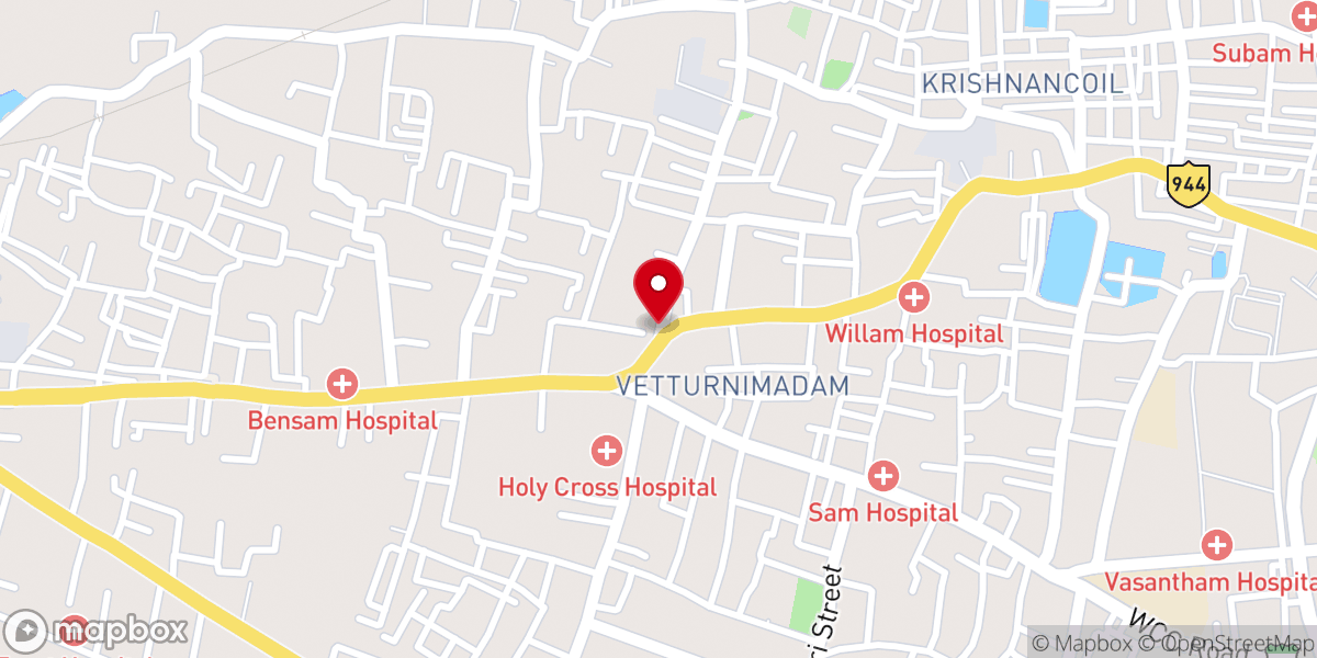 Map showing location of The Salvation Army Booth Tucker Memorial Church