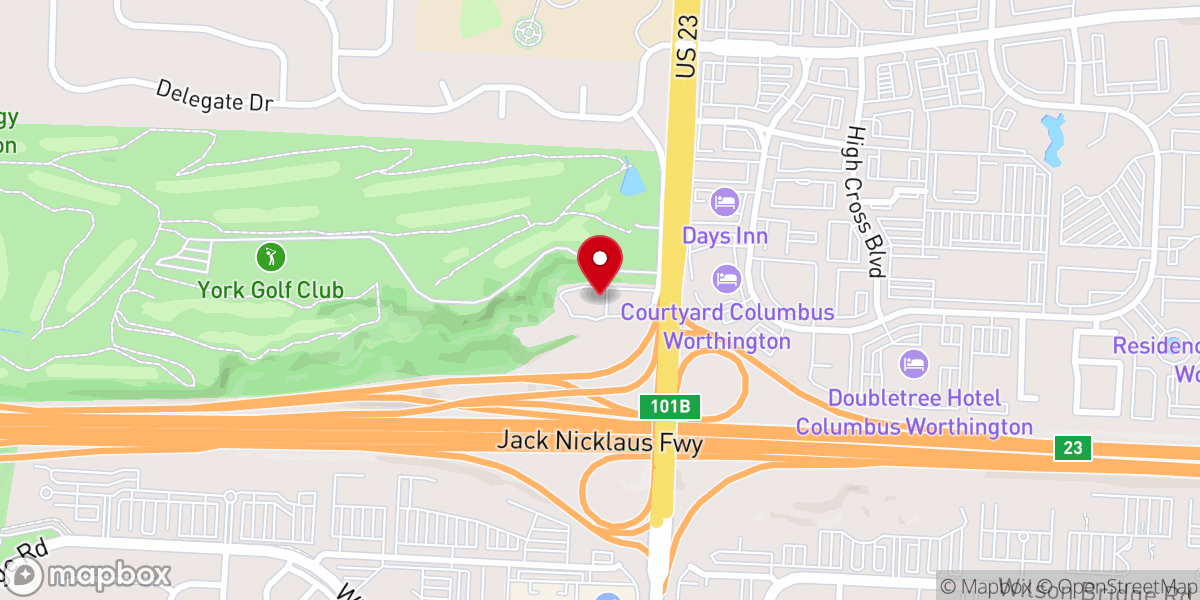 Map showing location of High Street Baptist Church