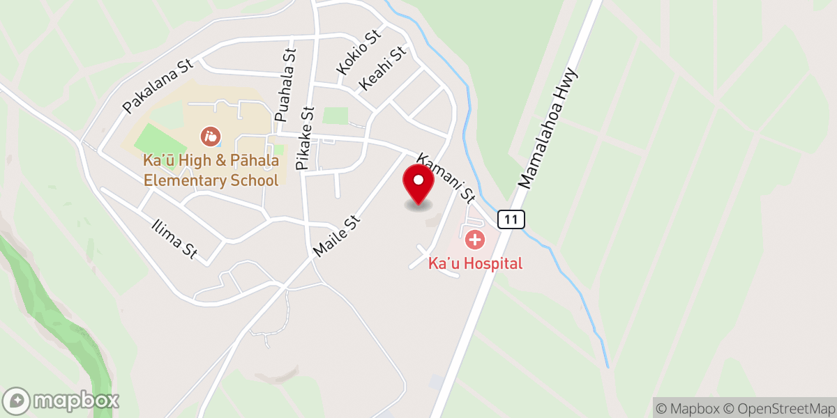 Map showing location of River of Life Church