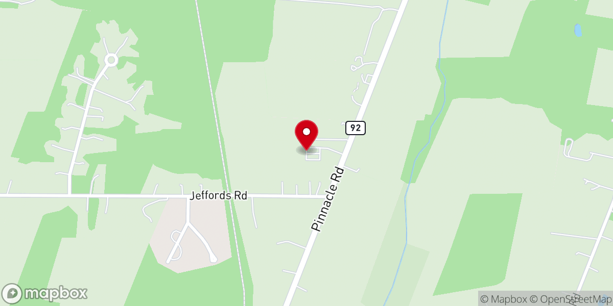 Map showing location of Rochester Korean United Methodist Church