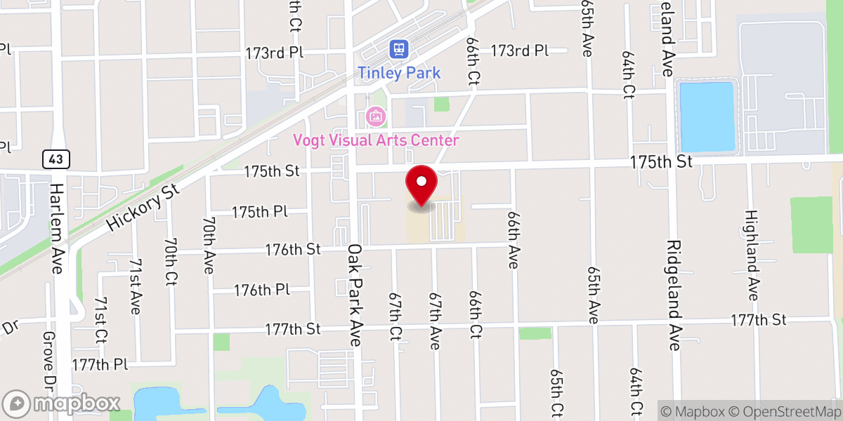Map showing location of St George Religious Education