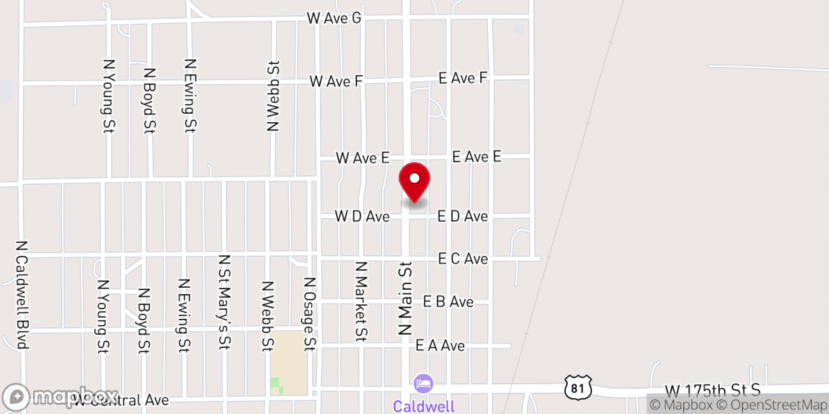 Map showing location of Sovereign Grace Baptist Church