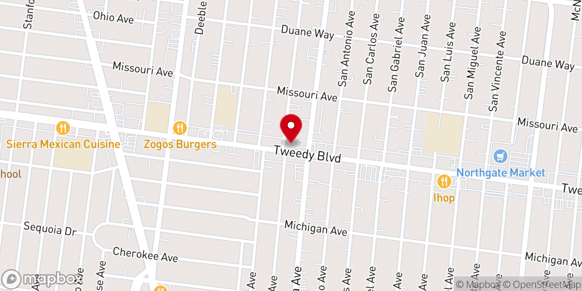 Map showing location of Jah Healing Church South Gate