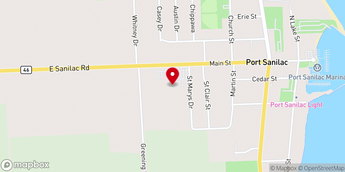 Map showing location of Sisters of Our Mother of Divine Grace