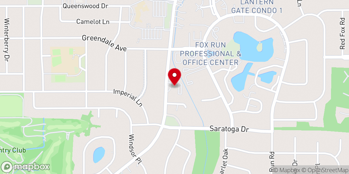 Map showing location of Bright Road Church of Christ
