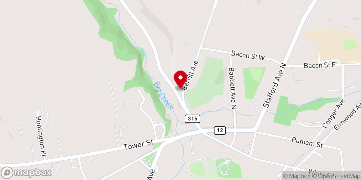 Map showing location of Southgate Ministries
