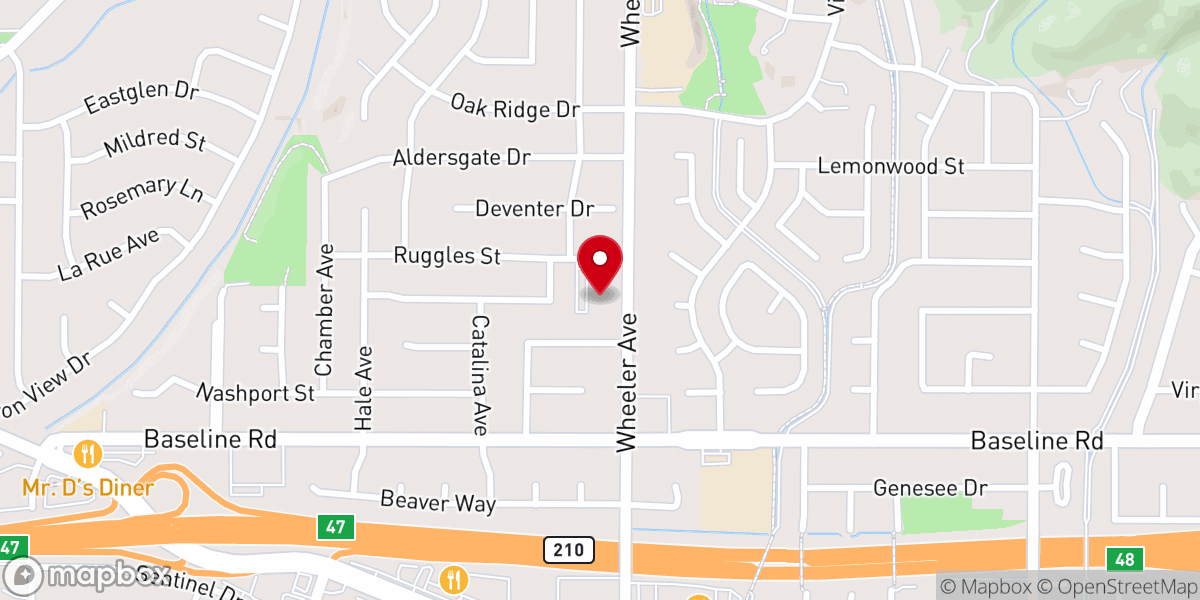 Map showing location of International Seventh-Day Adventist Church