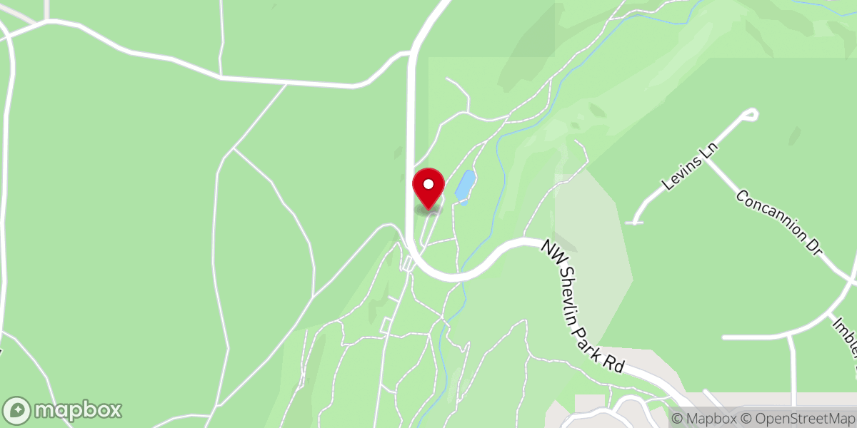Map showing location of Aspen Hall