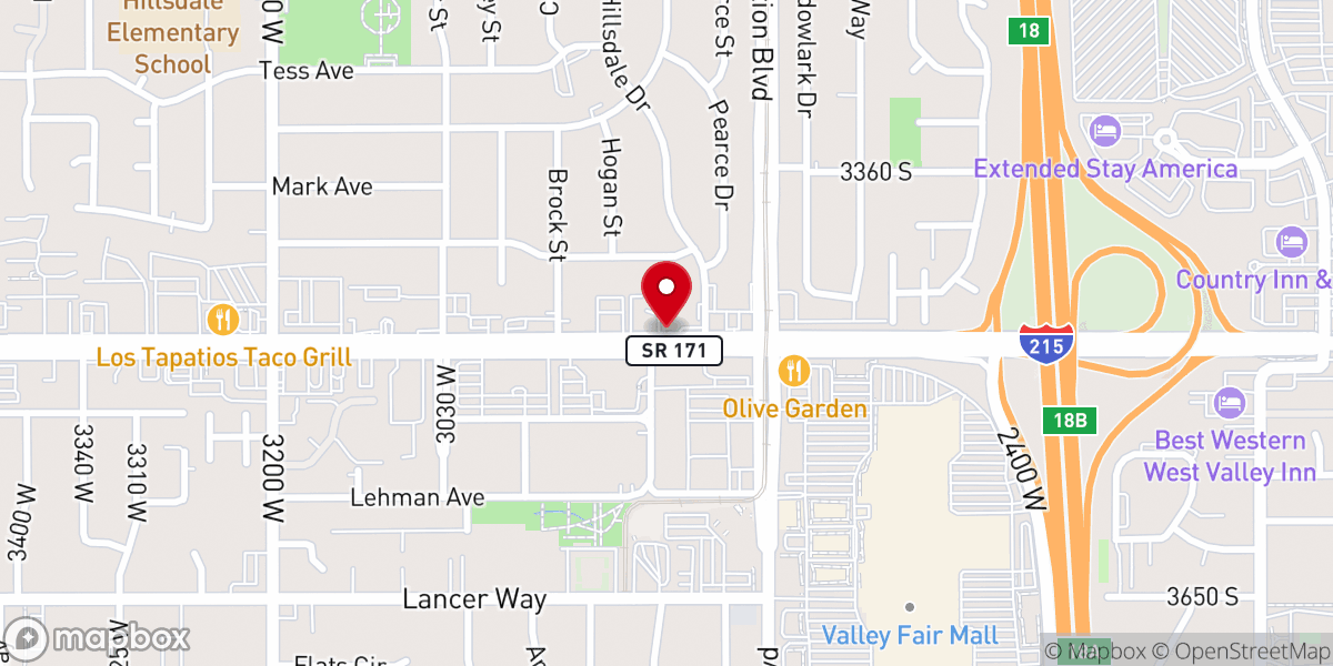 Map showing location of Ministerio Iglesia El Buen Pastor Utah