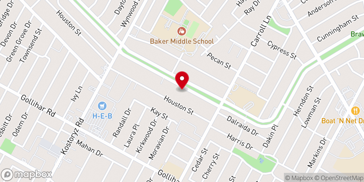 Map showing location of The Love Officiant