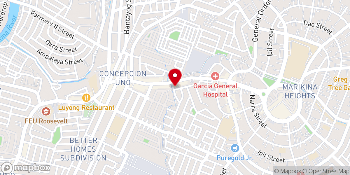 Map showing location of Words of Life Christian Ministries